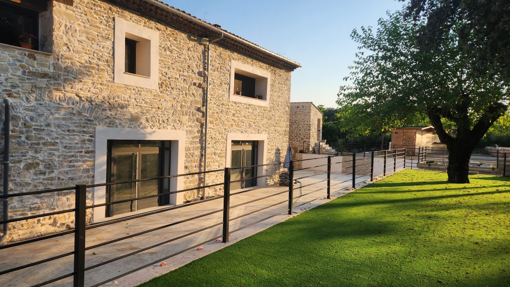 Terrasse de réception