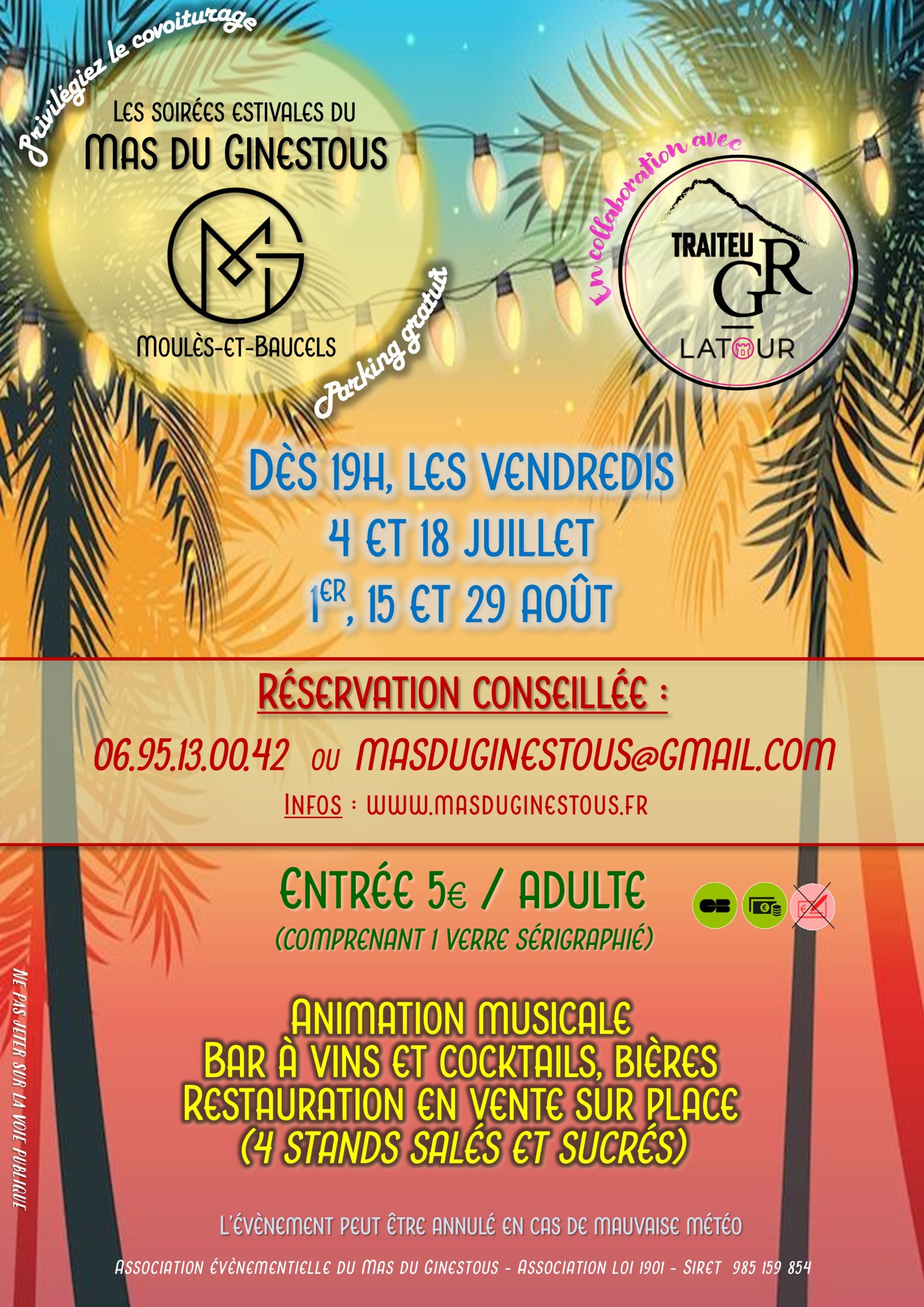 Soirée du vendredi 4 juillet 2025