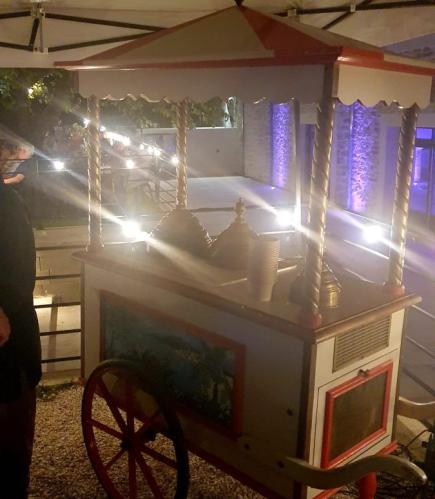 Stand de glaces artisanales